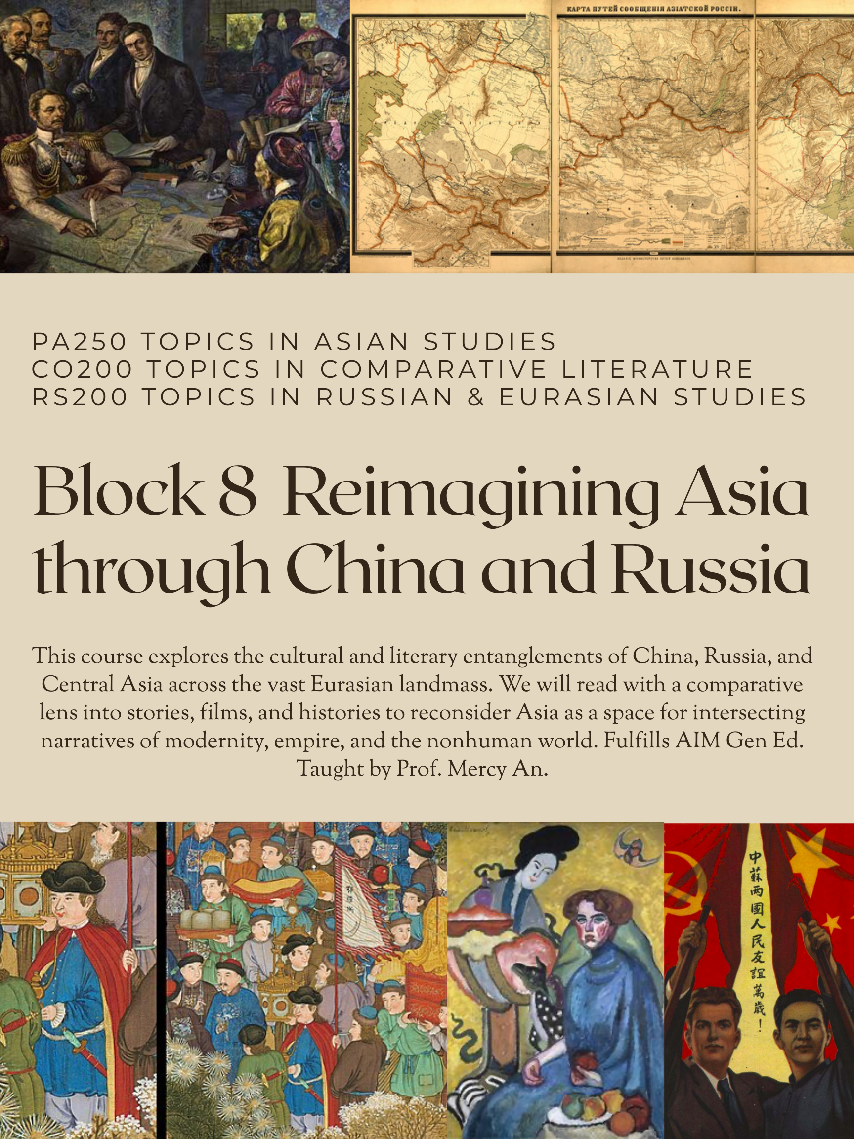 Reimagining Asia through China and Russia poster